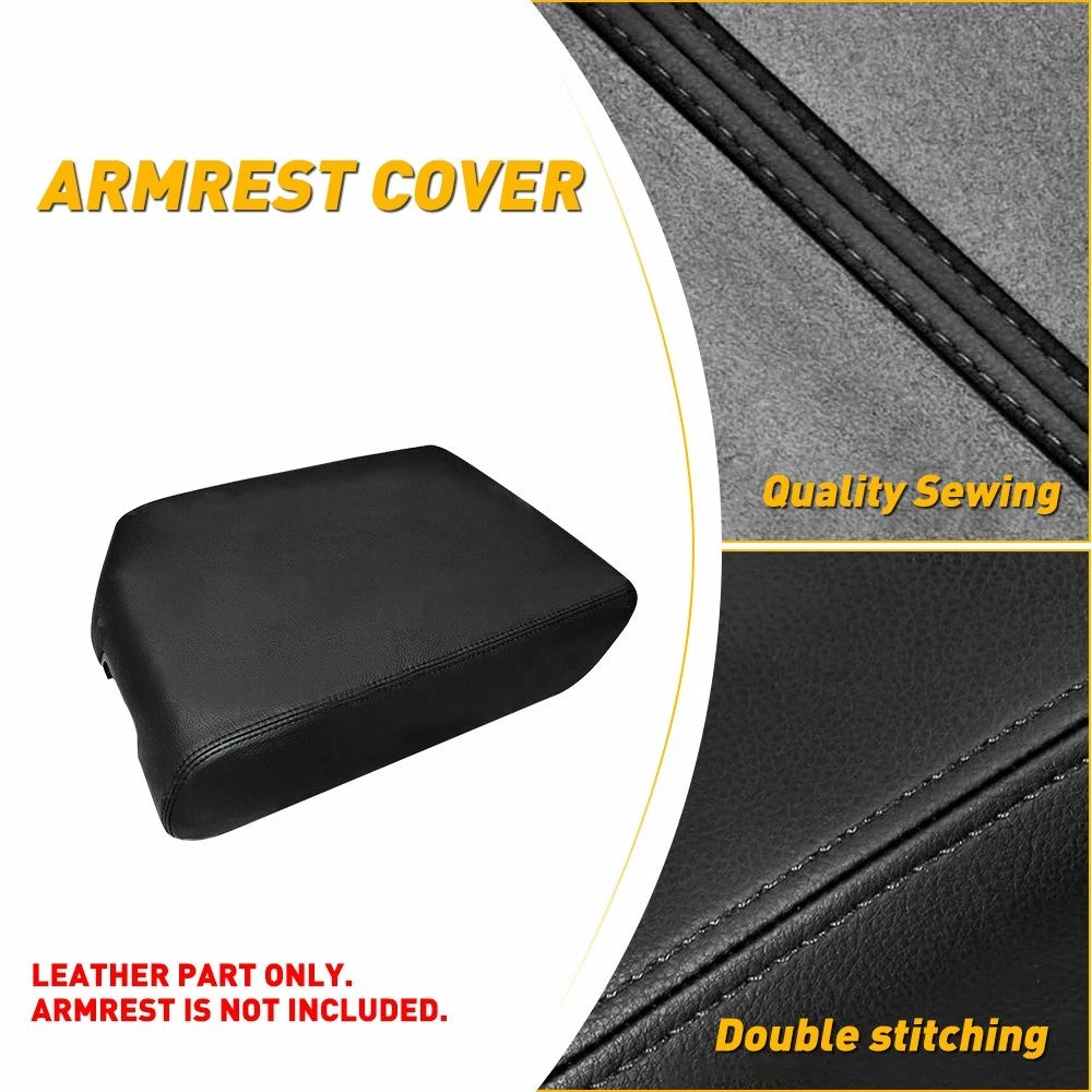 Leather Center Console Armrest Lid Cover for Toyota Tundra (2007–2013)