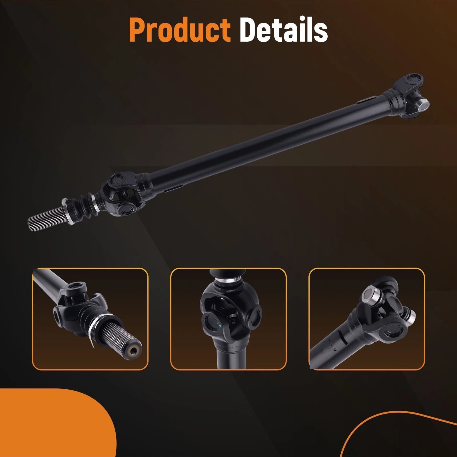 Front Drive Shaft Assembly for Chevy Tahoe GMC Yukon 5.3L 6.2L (2015–2017) 938-089