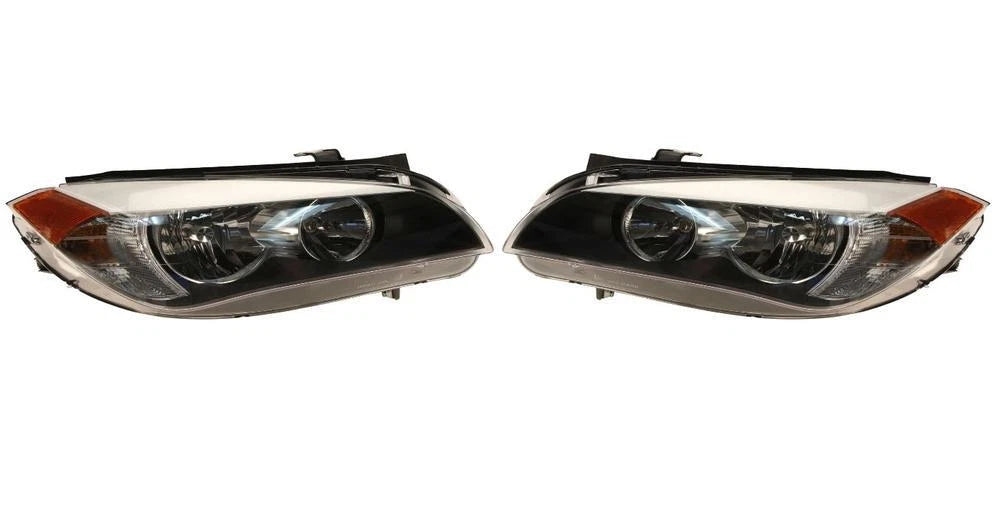 Set of 2 Valeo Halogen Headlight Assembly for BMW E84 X1 (2013–2015)