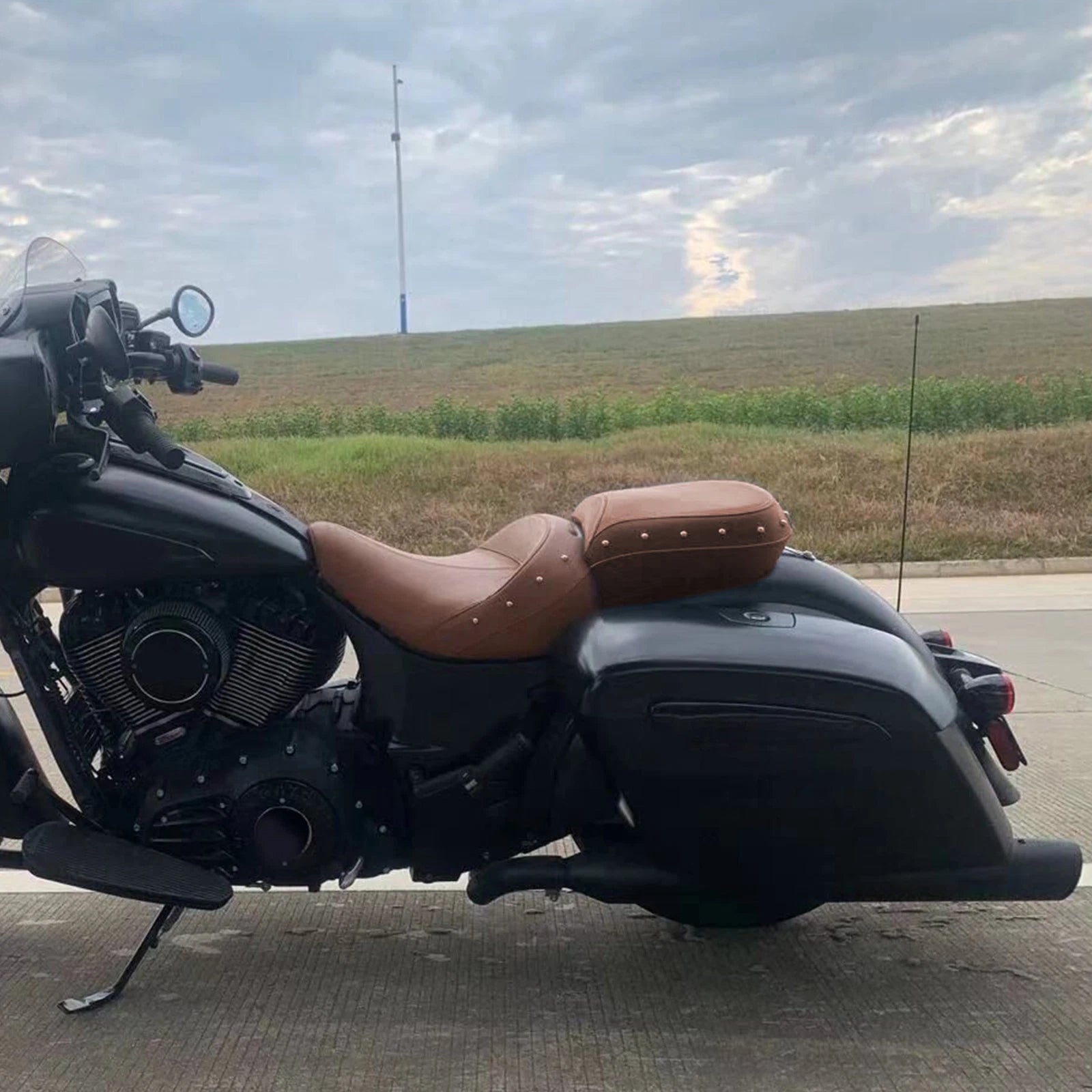 Desert Tan Driver Passenger Seat for Indian Chieftain Chief Vintage (2014–2023)