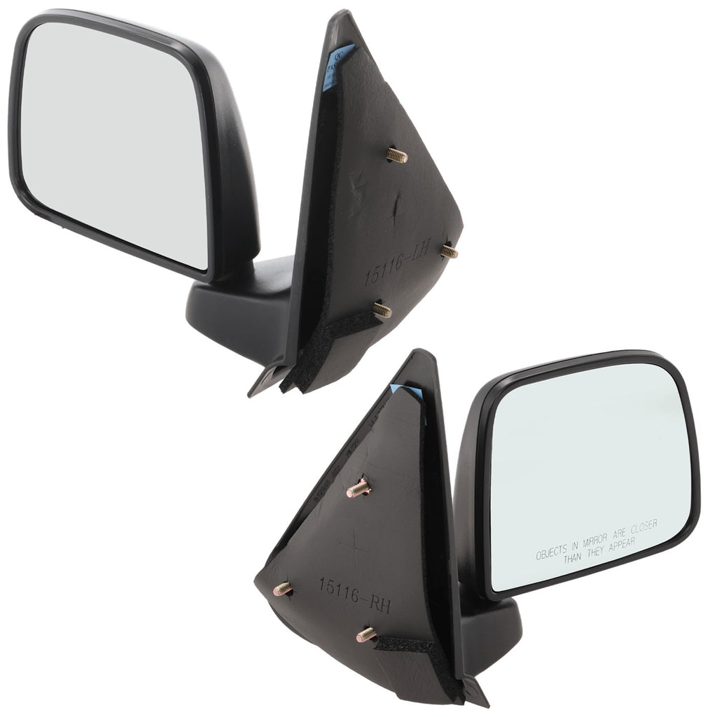 Set of 2 Mirrors for Pickup Styleside (Left & Right)
