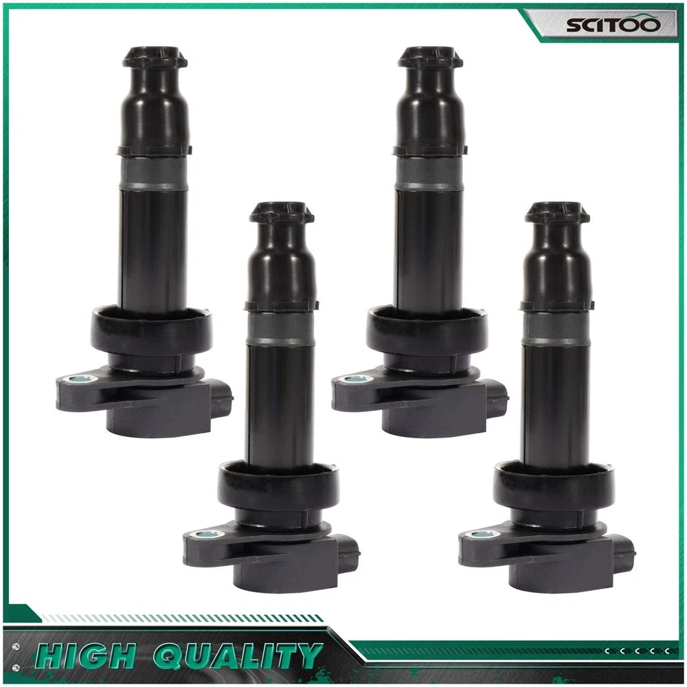 Set of 4 Ignition Coils for Kia Soul 1.6L (2010–2011) 273012B010