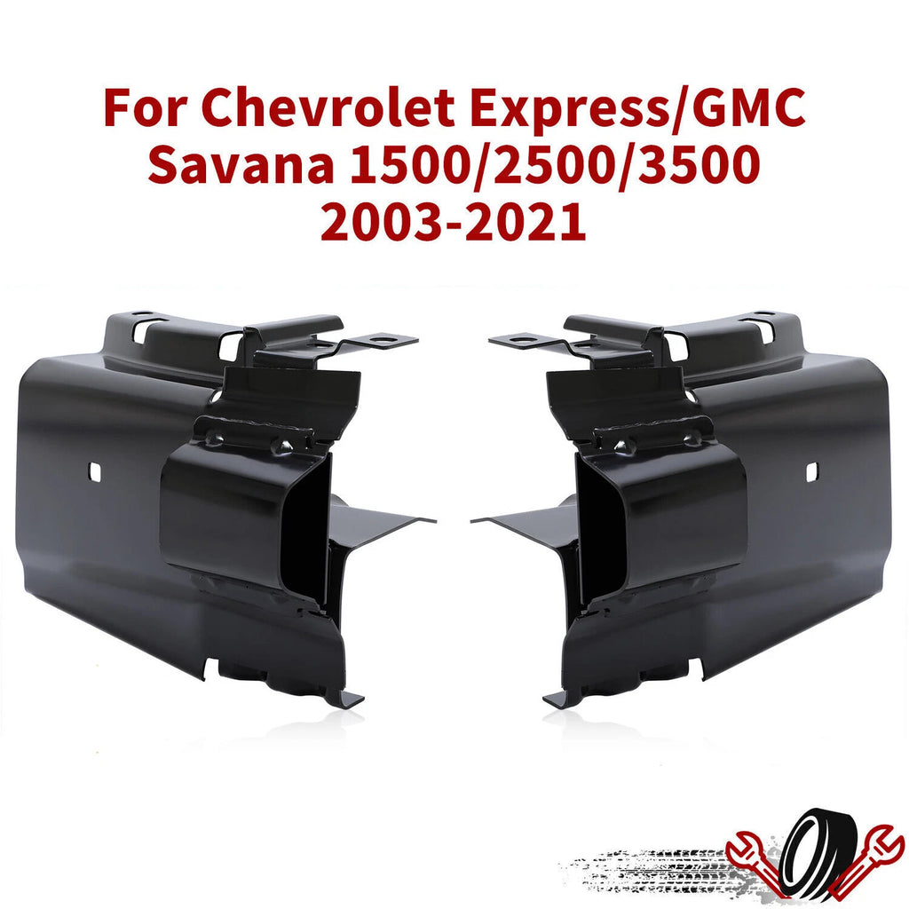 Front Bumper Bracket Mounting Braces for Chevy Express Savana 2500 3500 (2003–2025)