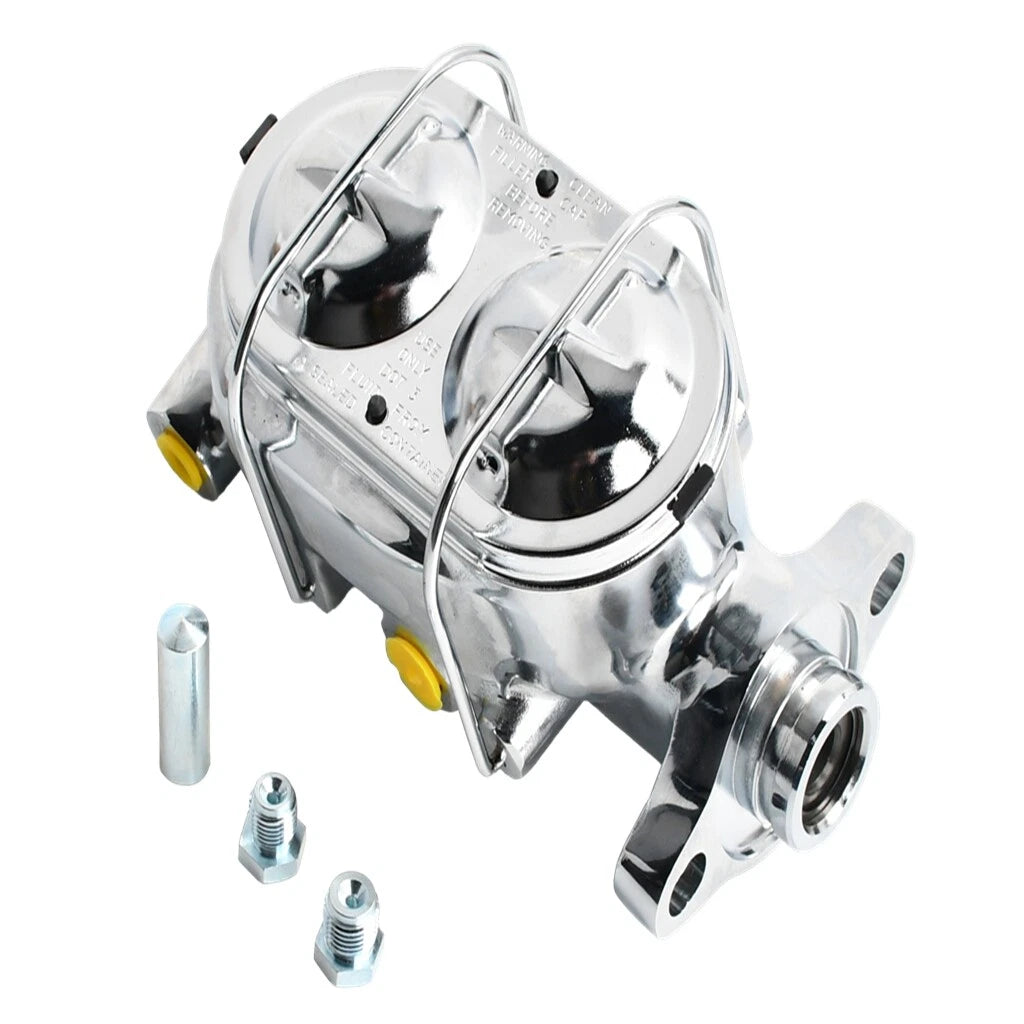 7" Chrome Power Brake Booster & Master Cylinder for Custom Car