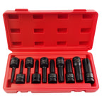 10PC Impact Star Bit Socket Set for 1/2" Drive (T30-T100)