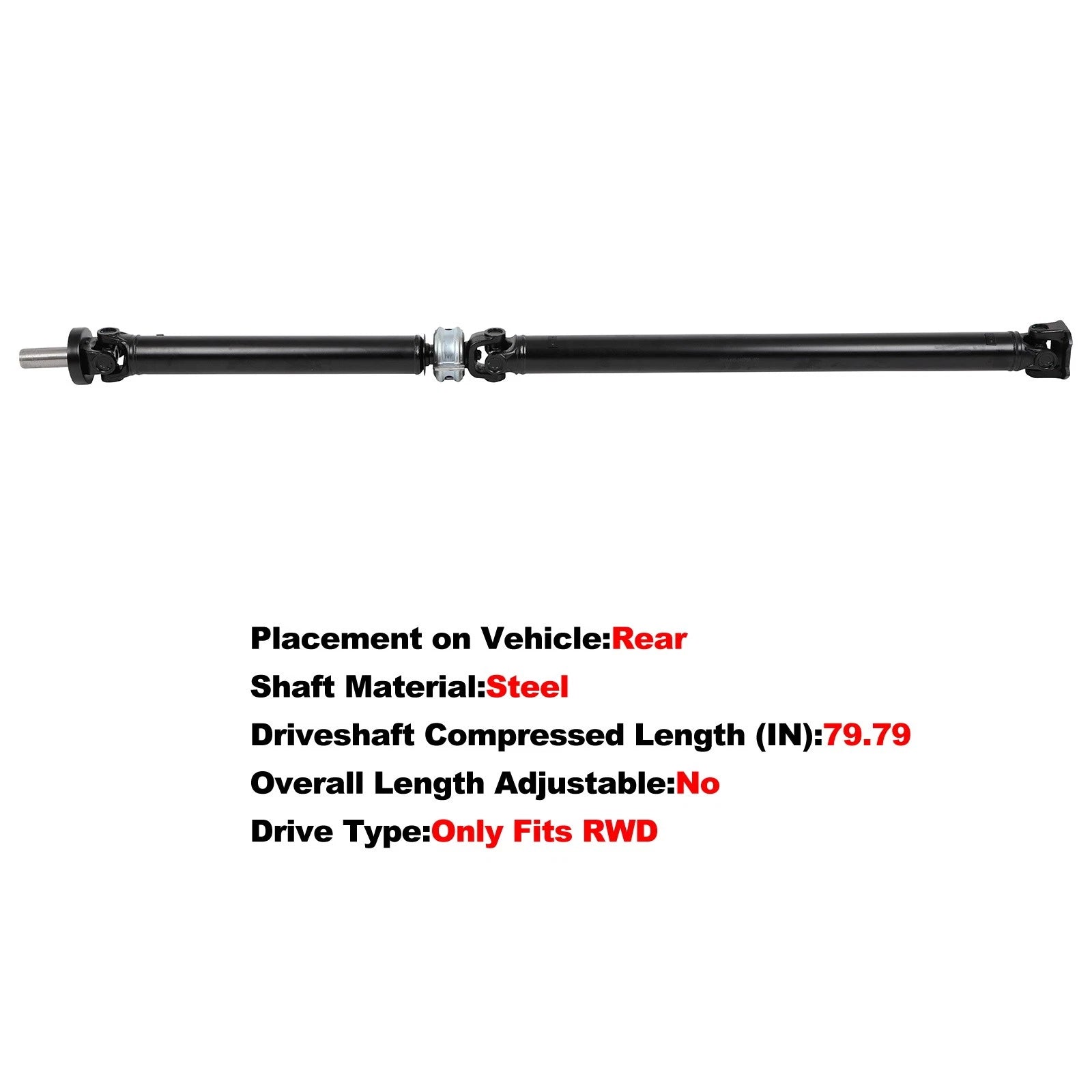 Drive Shaft for Toyota Tacoma (2005–2010) V6 4.0L 3710004352 936-726