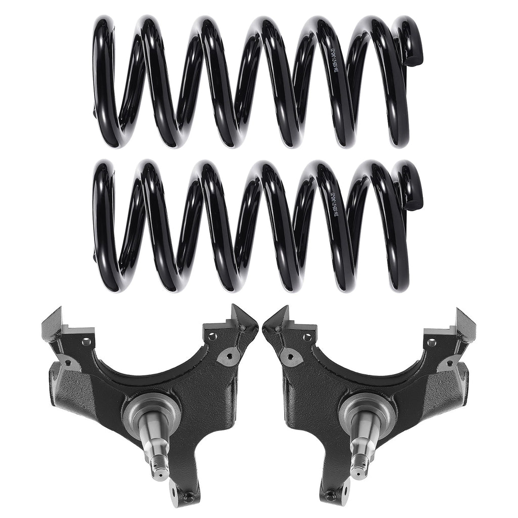 4" Front Drop Kit for Chevy Silverado 1500 2500 GMC Sierra 2WD (1988–1998)