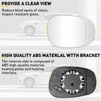 Set of 2 Heated Right Passenger Side Mirrors for BMW E82 E90 (2009–2013)