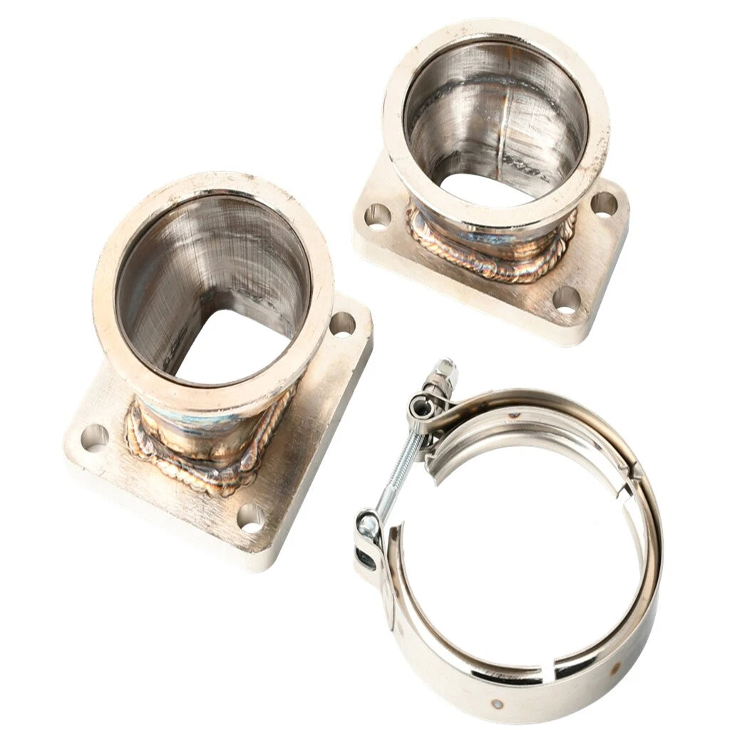 T4 to T3 Turbo Inlet V Band Stainless Steel Rotation Conversion Adapter Flange