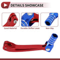 Gear Shift Lever for Honda CRF150F 2003-2017 - Red Blue Silver Tone