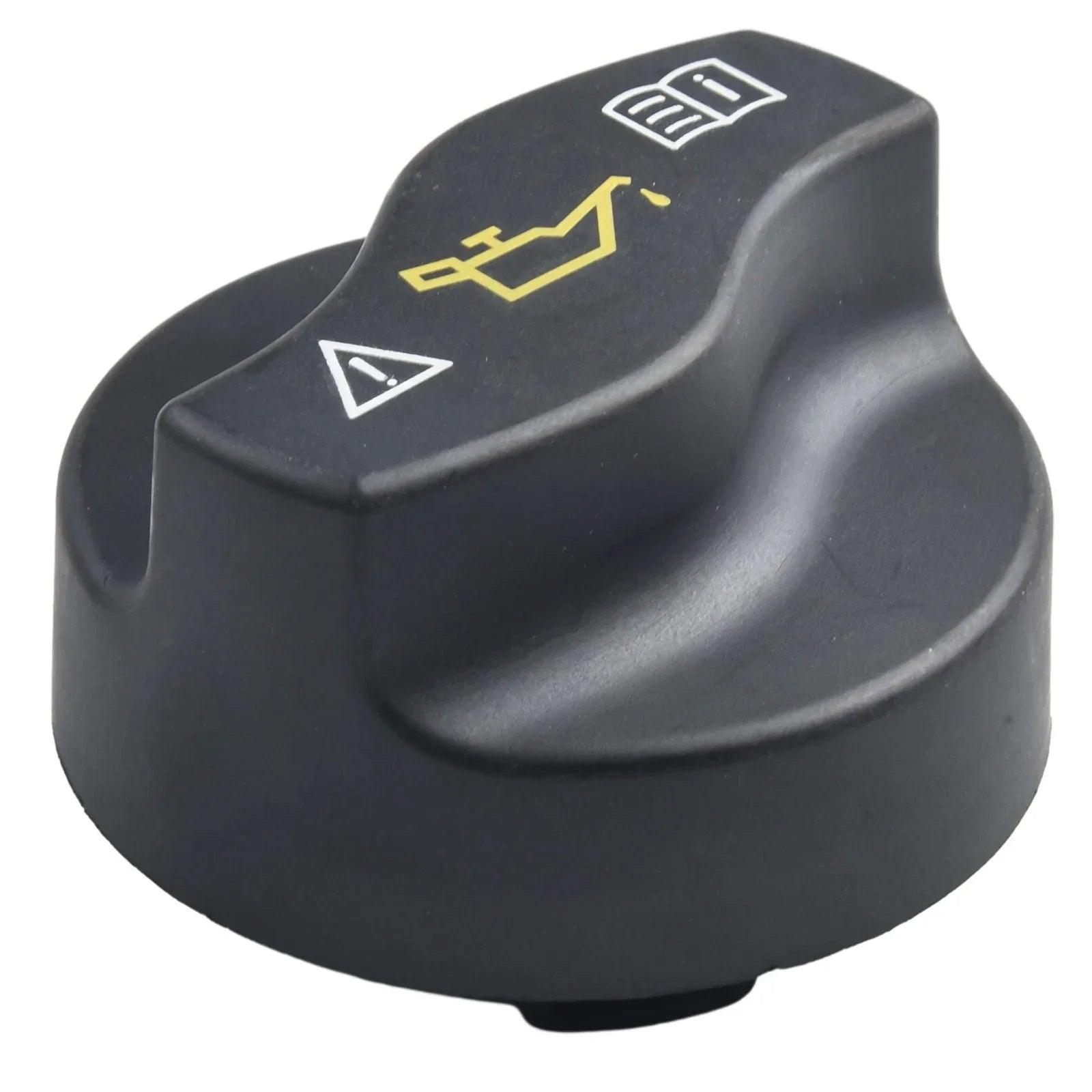 1pcs Engine Oil Filler Cap Plastic Cover Black for Car