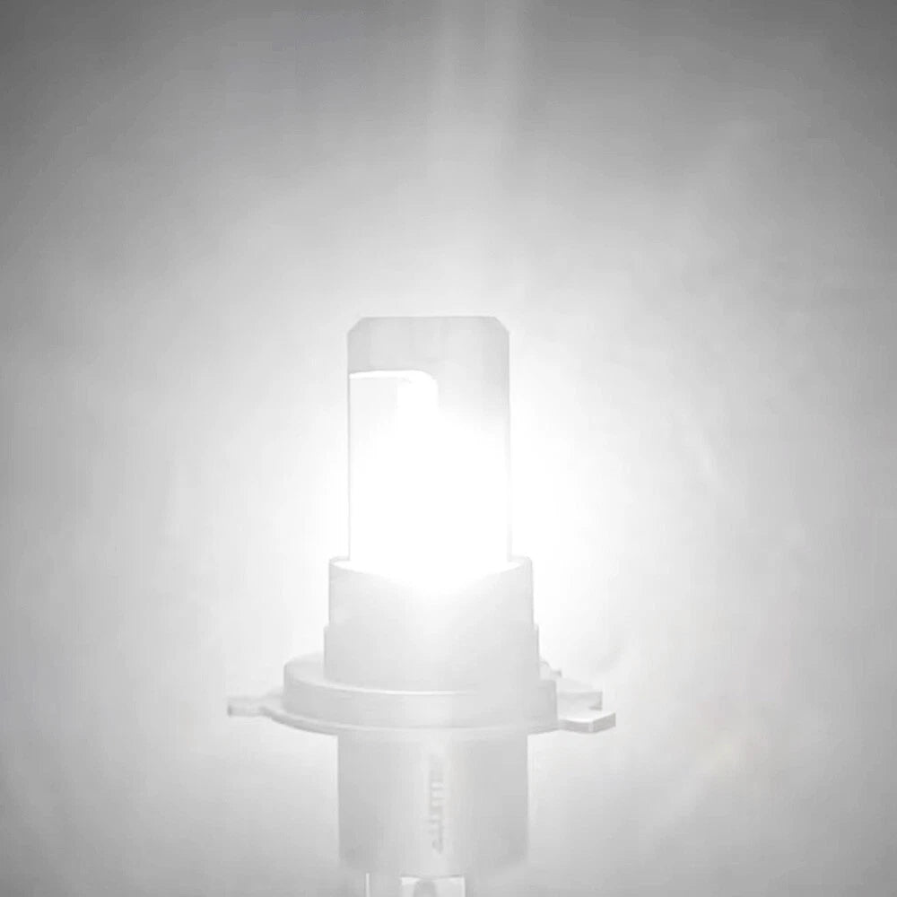 2X H4 9003 LED Headlight Bulbs for High Low Beam (60000LM)