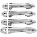 Set of 4 Chrome Door Handle Covers for Toyota Tacoma (2016–2022)