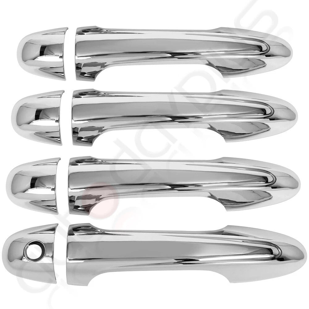 Set of 4 Chrome Door Handle Covers for Toyota Tacoma (2016–2022)