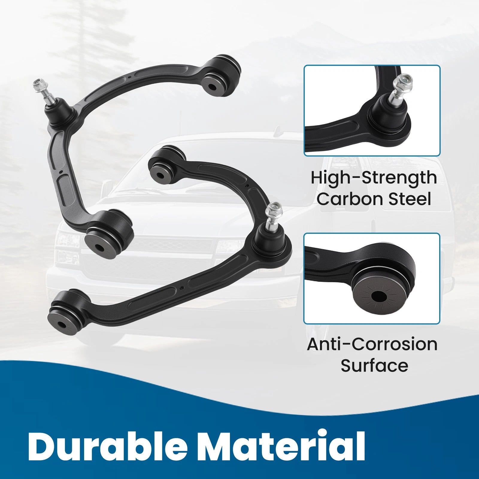 Control Arm Kit for Chevy Express GMC Savana 3500 (2003–2013)