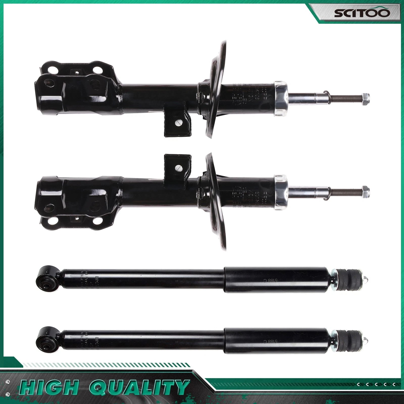 Full Set of Shocks Struts for Honda Fit (2007–2008)
