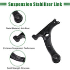 12pcs Front Suspension Kit Control Arm Tie Rod End for Toyota Corolla (2003–2008)