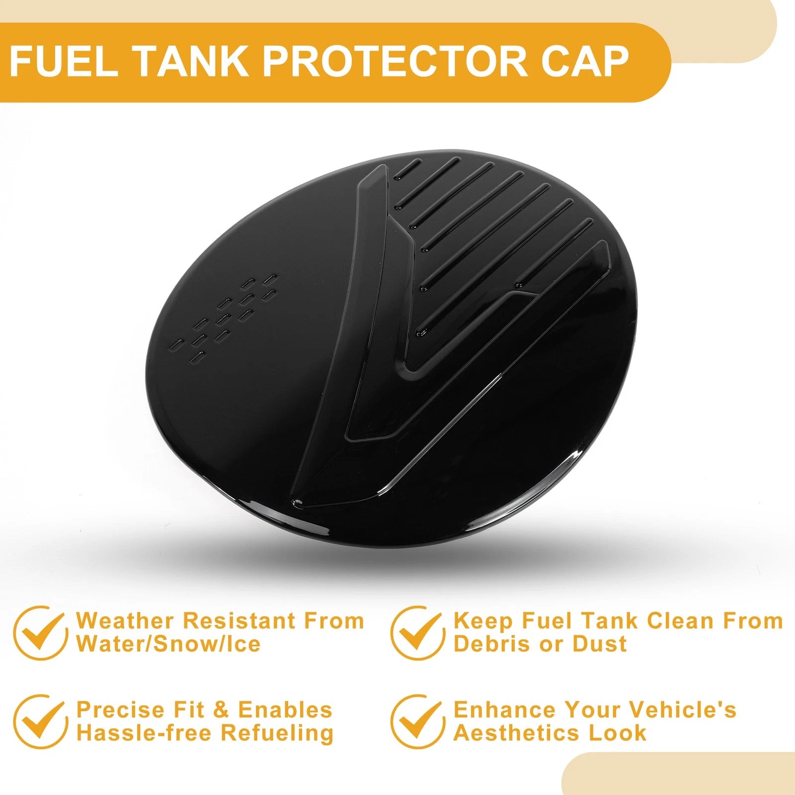 Fuel Tank Door Cap for Subaru Crosstrek (2024–2025) - Black Filler Flap Cover