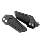 2X Black Rear Foot Pedal Footrest Passenger Footpeg for Honda ADV 160 (2021–2023)