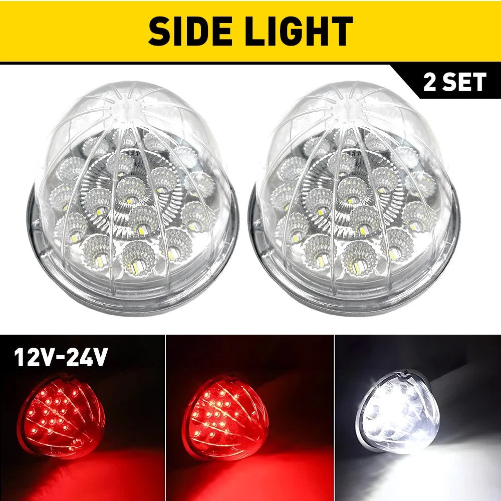 2X Dual Revolution Double Fury Turn Signal LED Light for