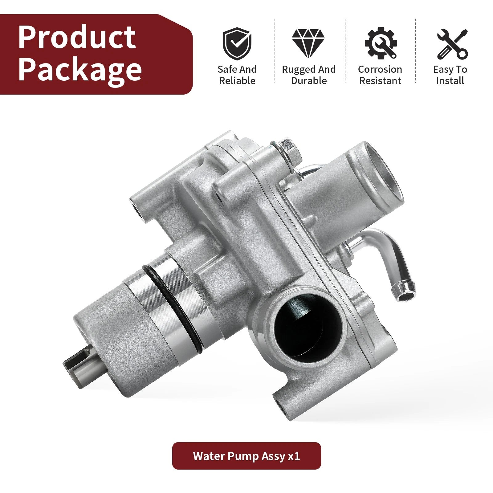 Water Pump Assembly 19200-MY4-020 for Honda Goldwing 1500 GL1500 (1992–1995)