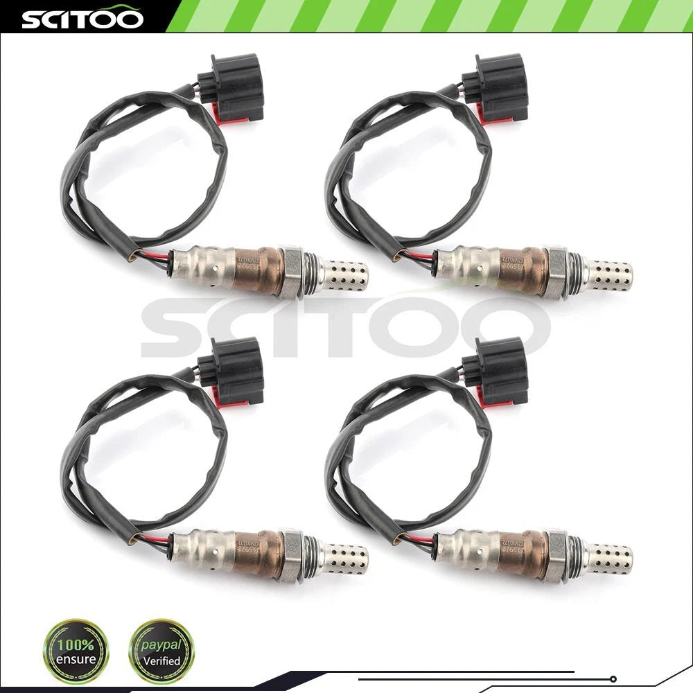 Set of 4 Oxygen O2 Sensors for Jeep Grand Cherokee (2012–2013)