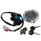 Ignition Key Switch, Fuel Tank Cap, Seat Lock Set for Yamaha YZF R6 (2006–2016)