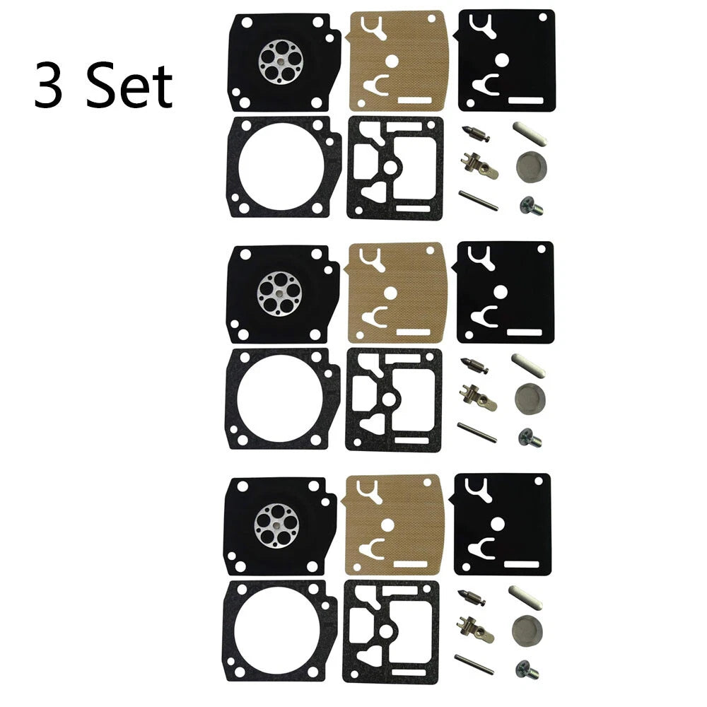 3X Carburetor Kit for Dolmar PS630 PS6400 PS7300 PS7900 (RB-201)