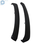 Lower Bumper Valence Trim Pair for Ford Focus (2012-2014) Black Plastic