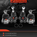 Front Upper & Lower Ball Joints for Chevy Silverado 1500 (1999â2006) RWD