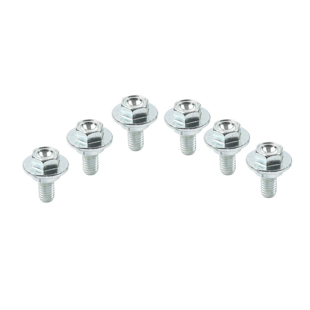 Set of 6 Radiator Shroud Bolts M5x9 for Honda CRF 250R 250X 450R 450X (2004–2021) 90101-KRN-730