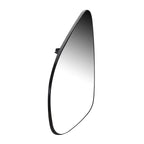 Left Powered Heated Side Door Mirror Glass for Toyota CHR (2018–2022)