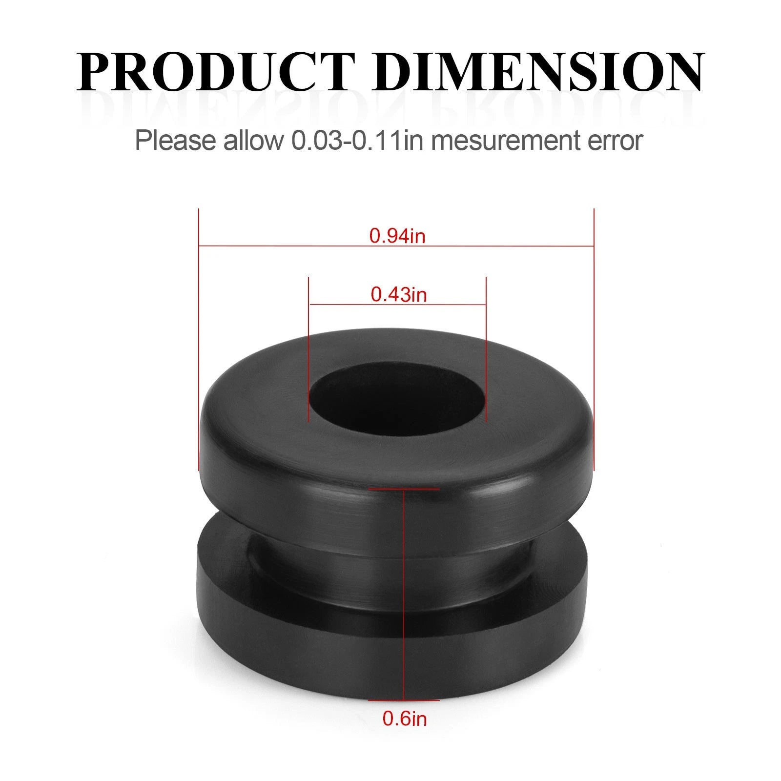 Rubber Heel Guard Grommets for Yamaha Banshee 350 (1990-2006)