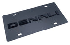 Black 3D License Plate Emblem for GMC Denali (2014–2020)