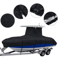Heavy Duty 210D Waterproof Center Console T-Top Roof Boat Cover (20-24ft)