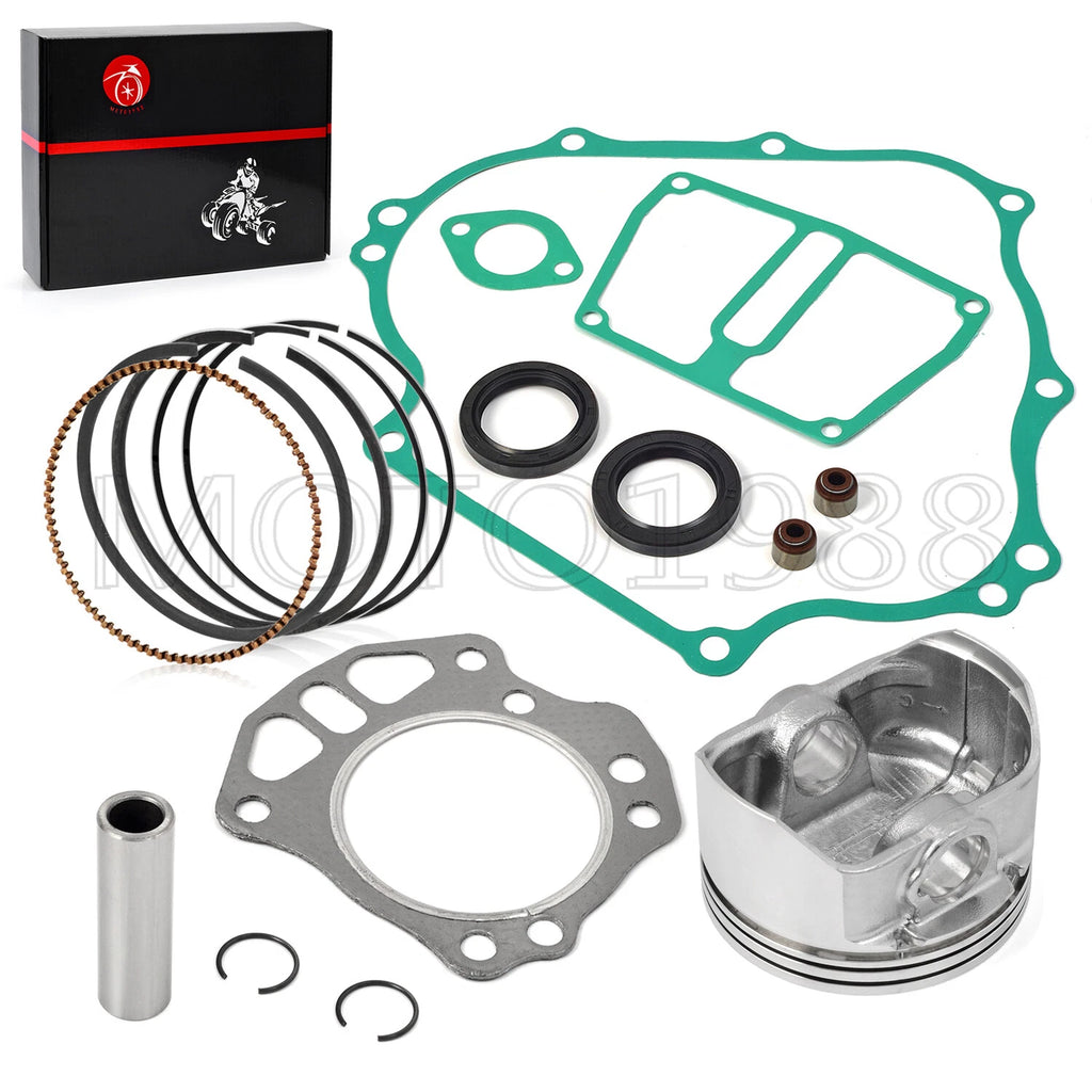Piston Gaskets Rings Seals Kit for Kawasaki Mule 600 (2005-2016)