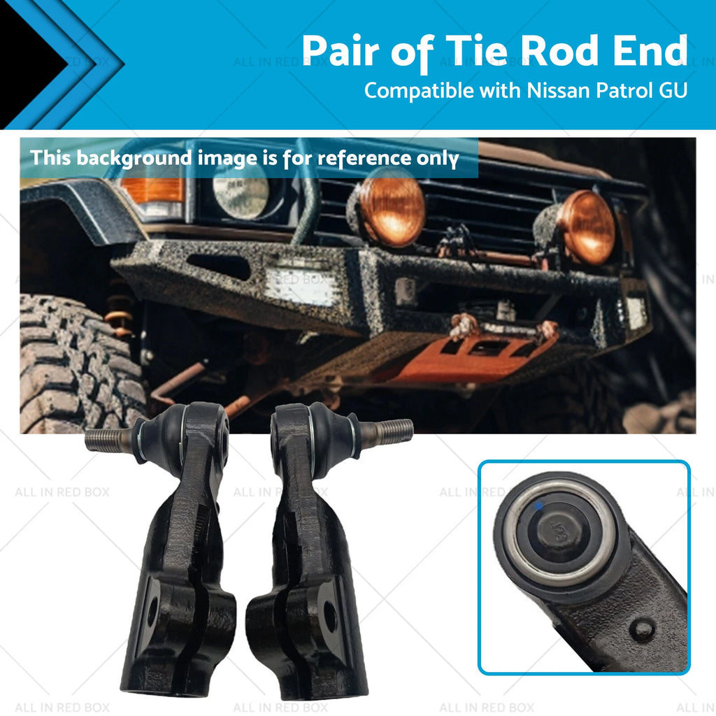 2X Tie Rod End for Nissan Patrol GU Y61 (2003-On)