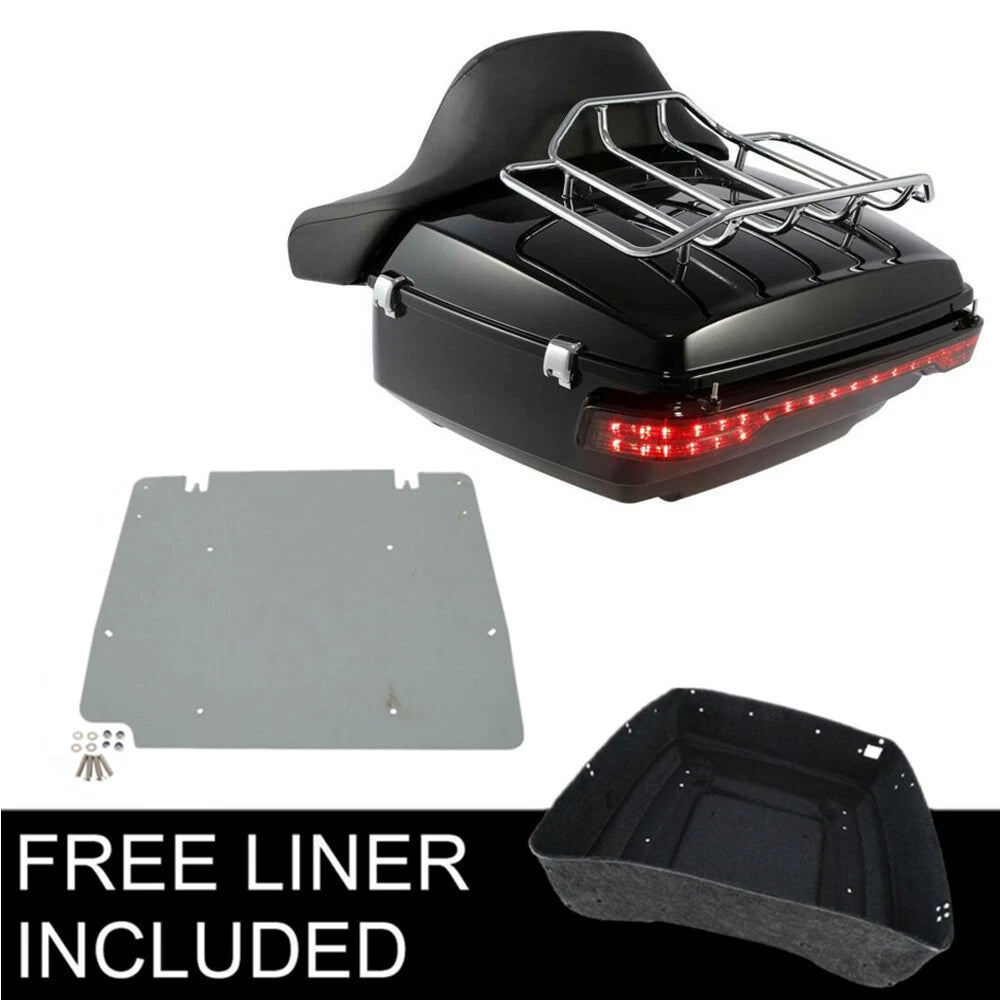 LED Brake Tail Light Plate for Harley Road Glide (2014–2026)