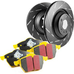 Set of 2 Brake Disc and Pad Kits for Chevy Suburban Yukon