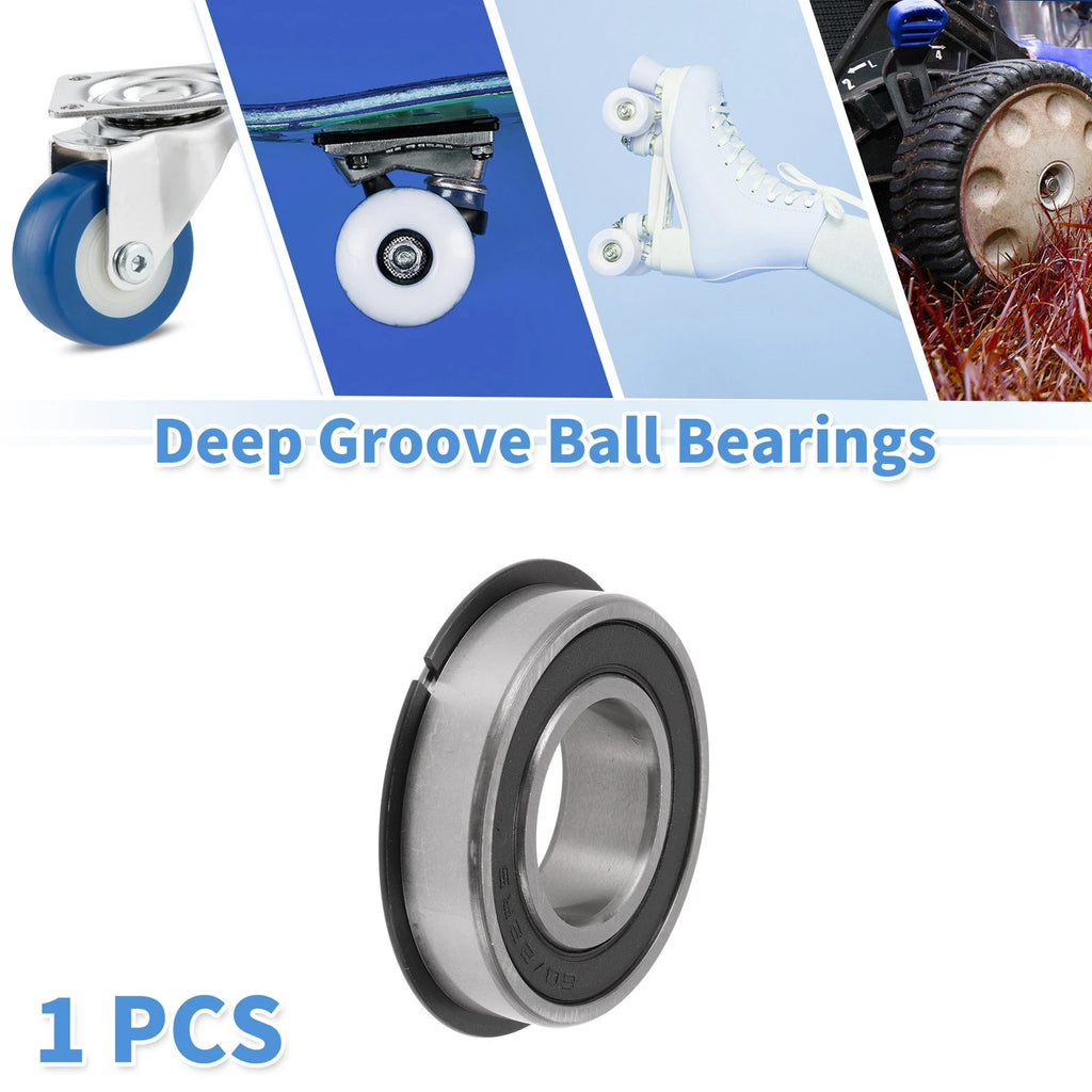 60/22NR2RS Deep Groove Ball Bearings for Scooter Skateboard (22x44x12mm)