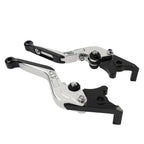 Silver CNC Folding Extendable Brake Clutch Levers for BMW S1000XR (2015-2021)