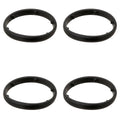 Set of 4 Engine Coolant Pipe Seals for Q7 Q8 RS5 S4 Cayenne Macan Panamera
