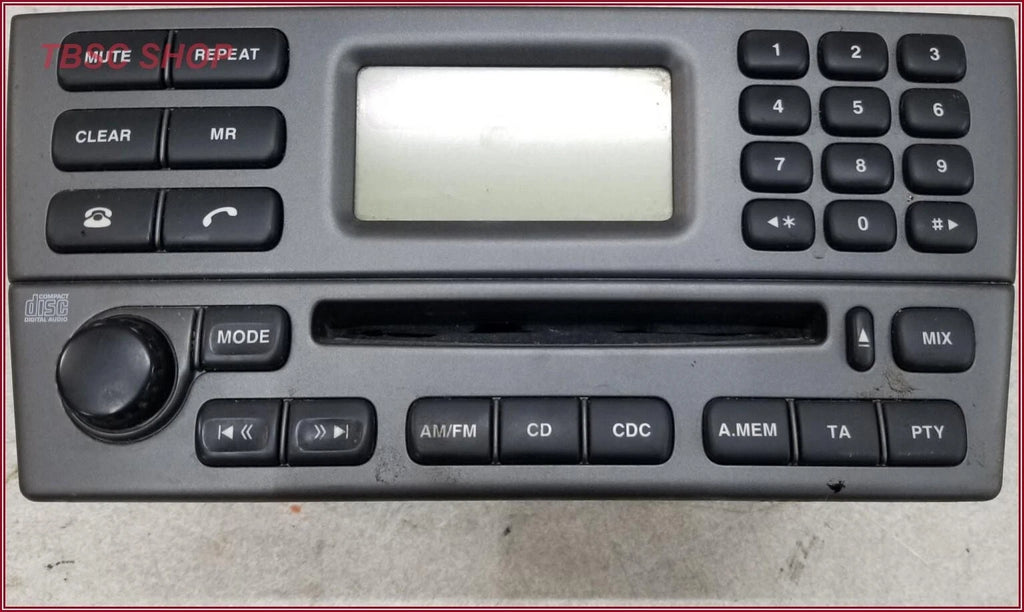 AM FM Radio CD Player for Jaguar X-Type (2004–2008) 4X43-18B876-AB