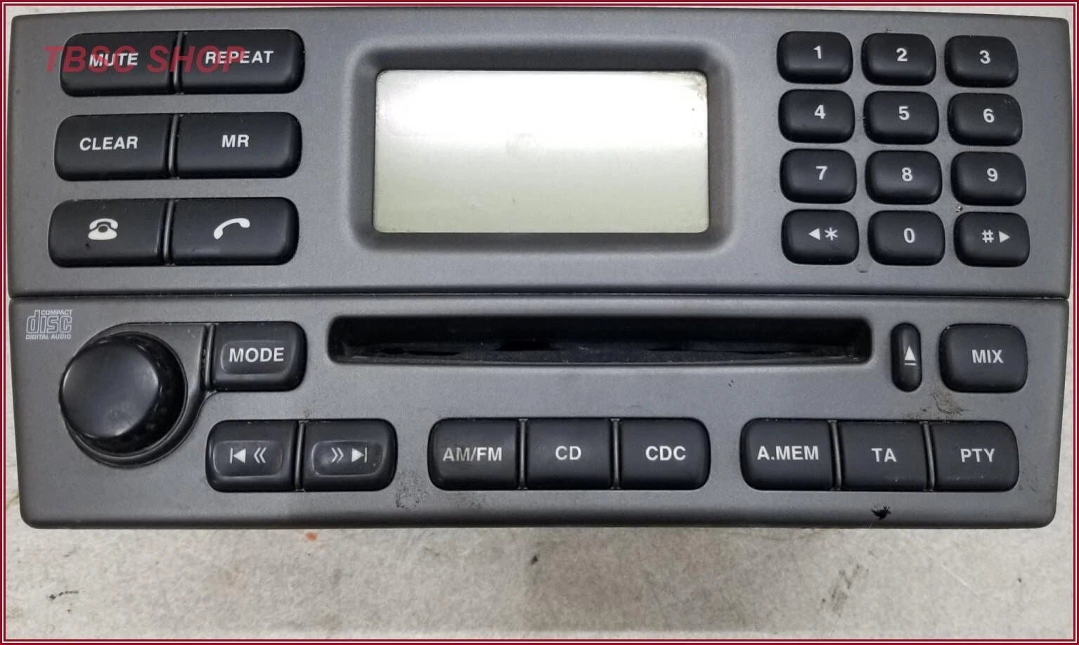 AM FM Radio CD Player for Jaguar X-Type (2004–2008) 4X43-18B876-AB