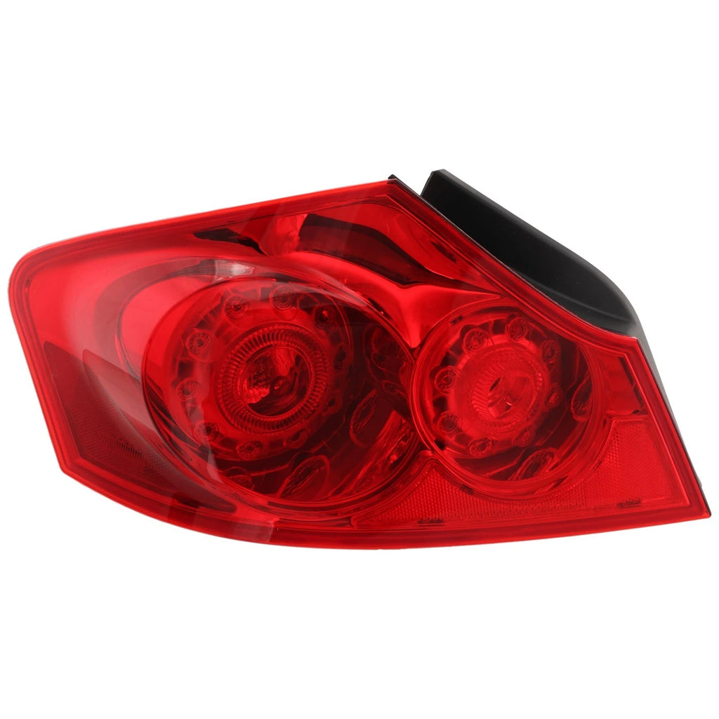 Tail Light for Infiniti G35 G37 (2007–2013) LH Red Lens