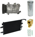 A/C Compressor Kit with Condenser for Volkswagen Beetle 2.5L (2010–2010)