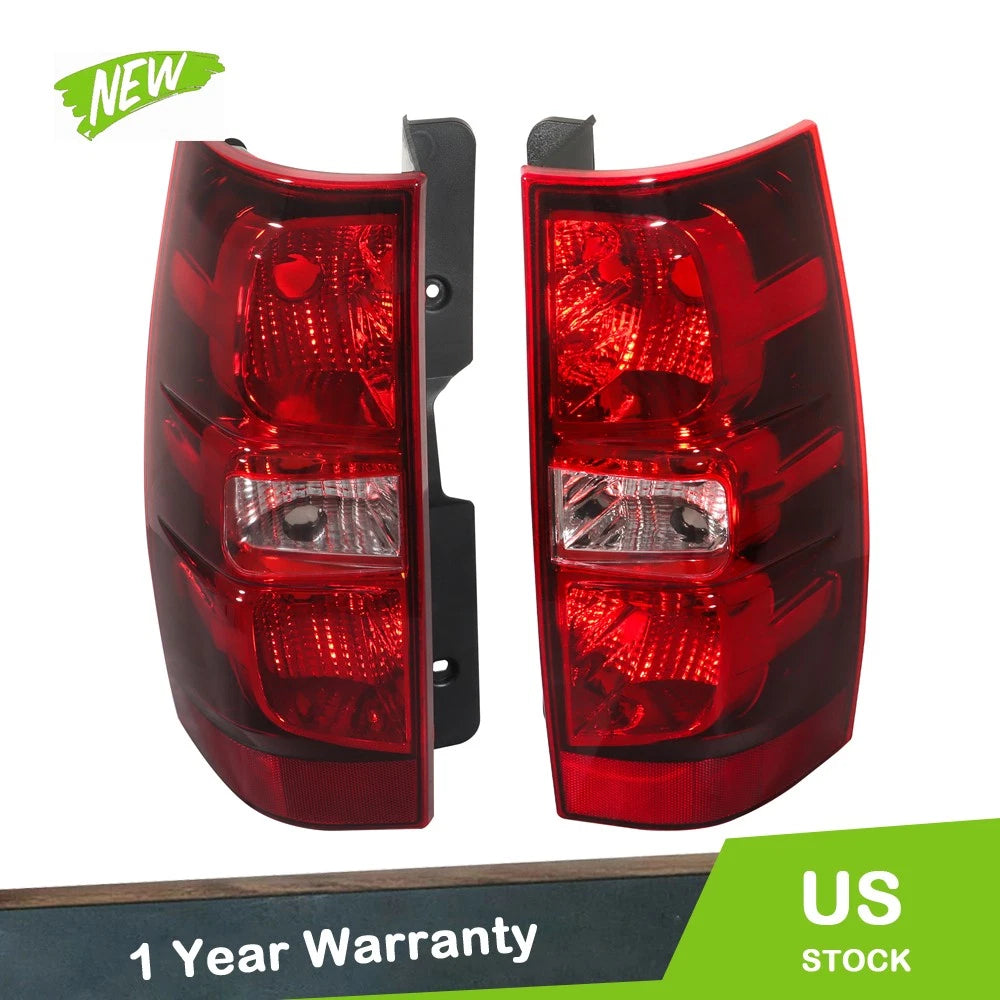Tail Lights Pair for Chevy Suburban Tahoe (2007–2014) Halogen