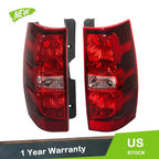 Tail Lights Pair for Chevy Suburban Tahoe (2007–2014) Halogen
