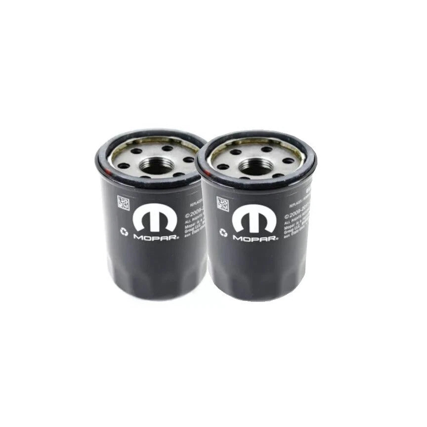 Set of 2 Engine Oil Filters for Chrysler Dodge 2.4L L4 (OEM)