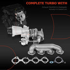 Turbocharger with Gasket for Mercedes-Benz C250 E250 (2012–2015)